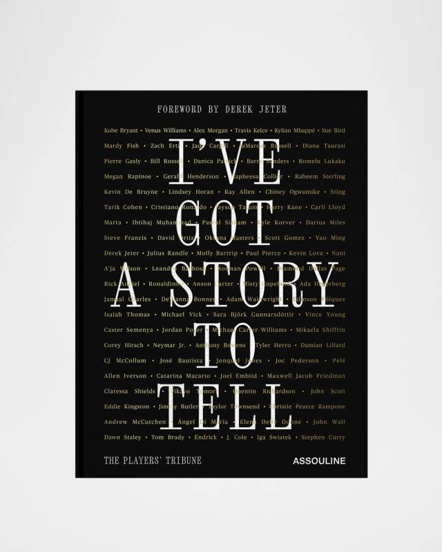"The Players Tribune: I've Got a Story to Tell" Book with Foreword by Derek Jeter